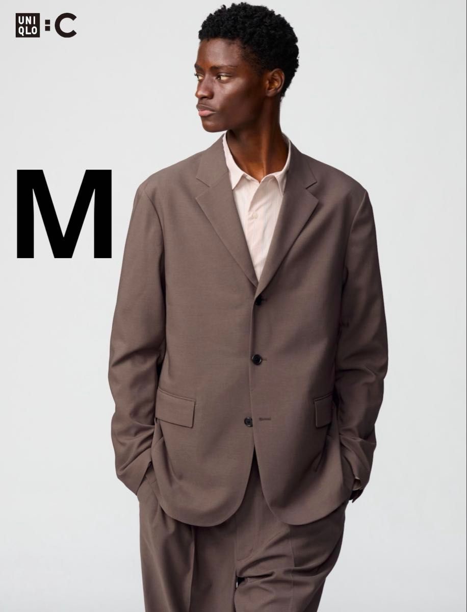 UNIQLO C ユニクロC 感動ジャケット M ダークブラウン 新品未使用