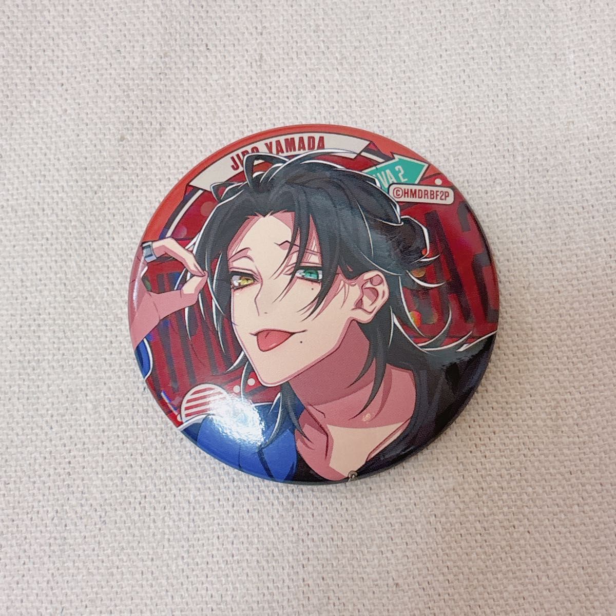 き*ら様 ヒプマイ ヒプノシスマイク 山田一郎 缶バッチ き*ら様