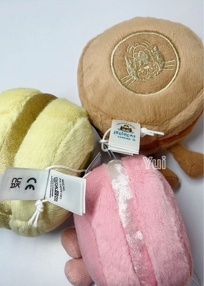 jellycat ジェリーキャット マカロン スイーツ macaron 3色セット