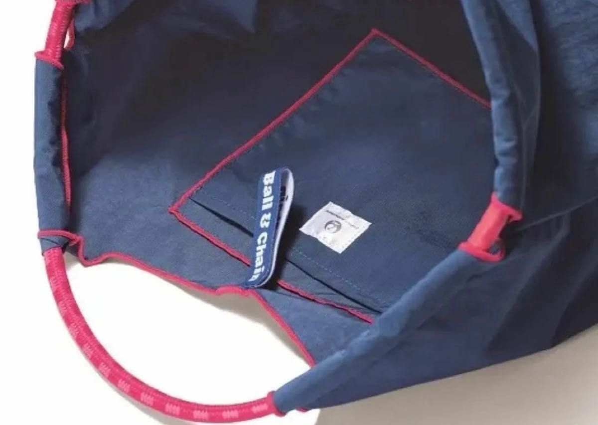 ボールアンドチェーン M ネイビー JALコラボ バッグ JAL機内販売限定