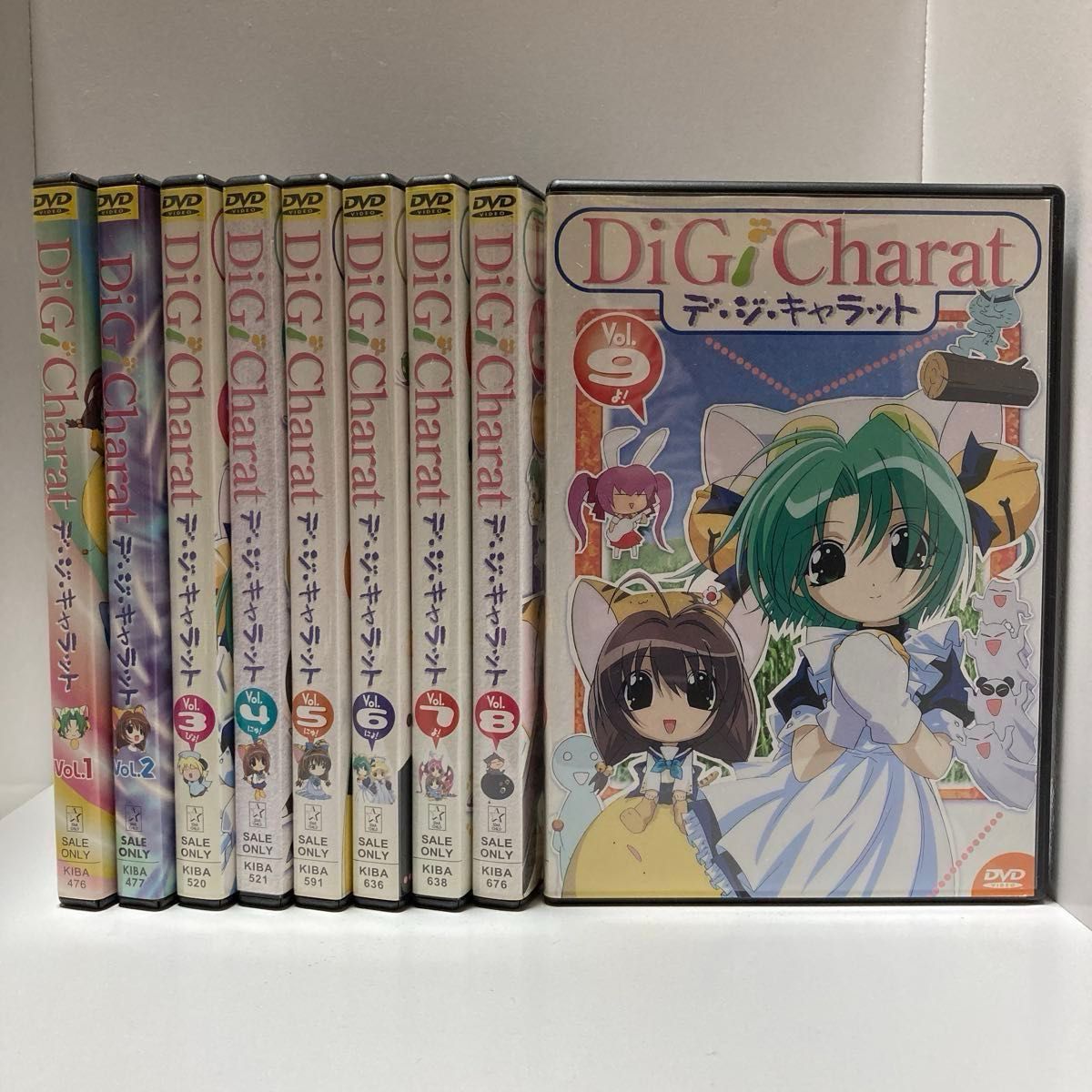 Di Gi Charat Vol 1〜9巻 DVD デ・ジ・キャラット｜Yahoo!フリマ（旧