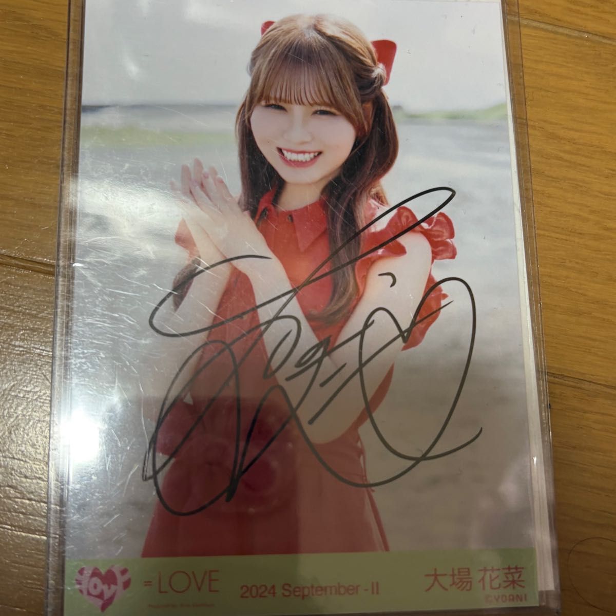 大場花菜 直筆 海とレモンティー 生写真 イコラブ ＝LOVE｜Yahoo