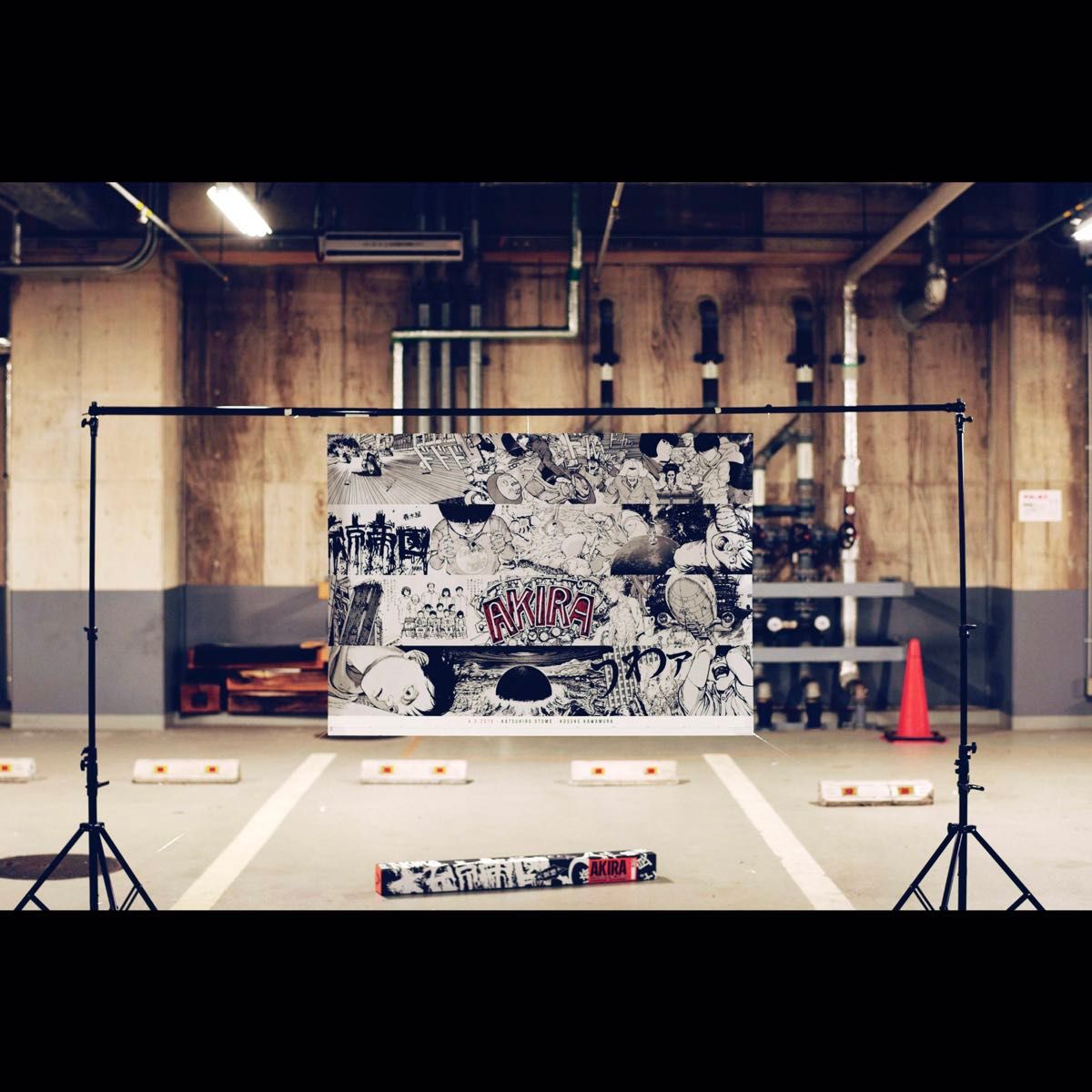 特典缶バッジ付き AKIRA ART WALL CALENDAR アキラ カレンダー