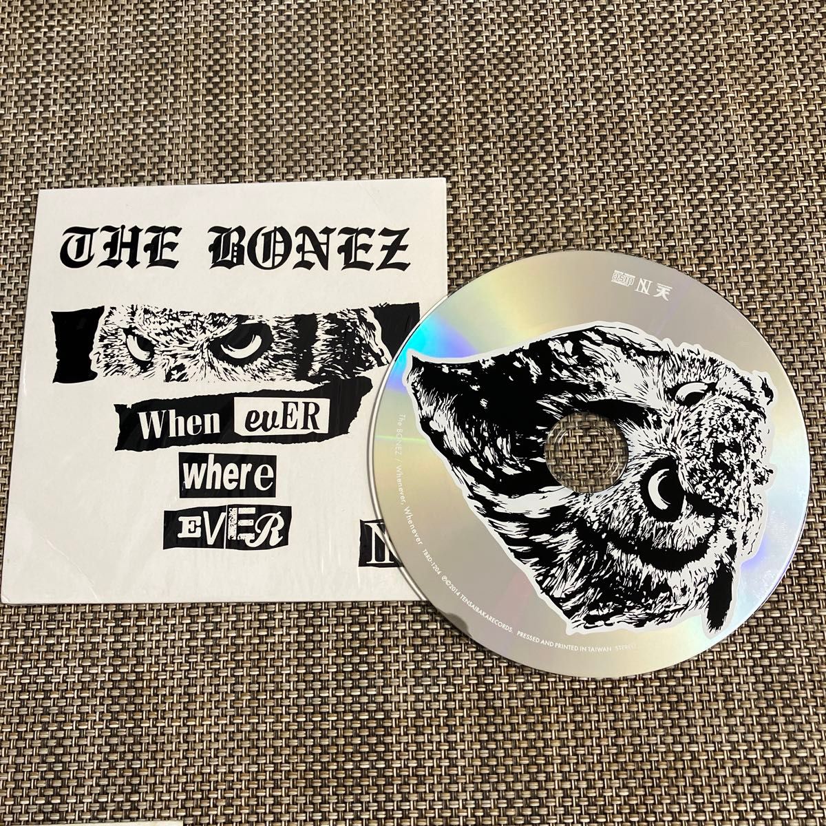 The BONEZ会場限定CD Whenever Whereverステッカー付｜Yahoo!フリマ