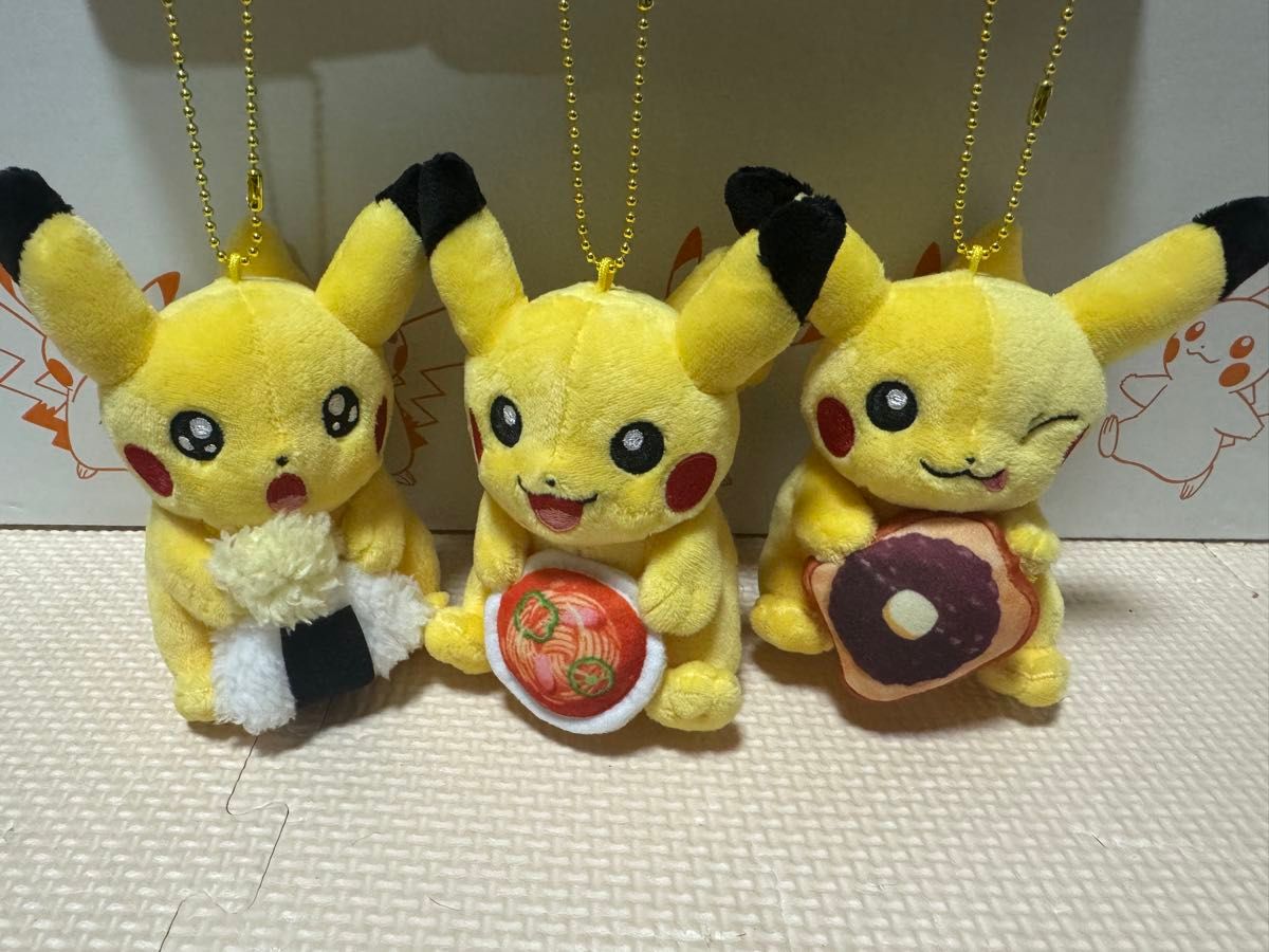 新品】ポケモンセンターナゴヤ限定ピカチュウ3個セット｜Yahoo!フリマ