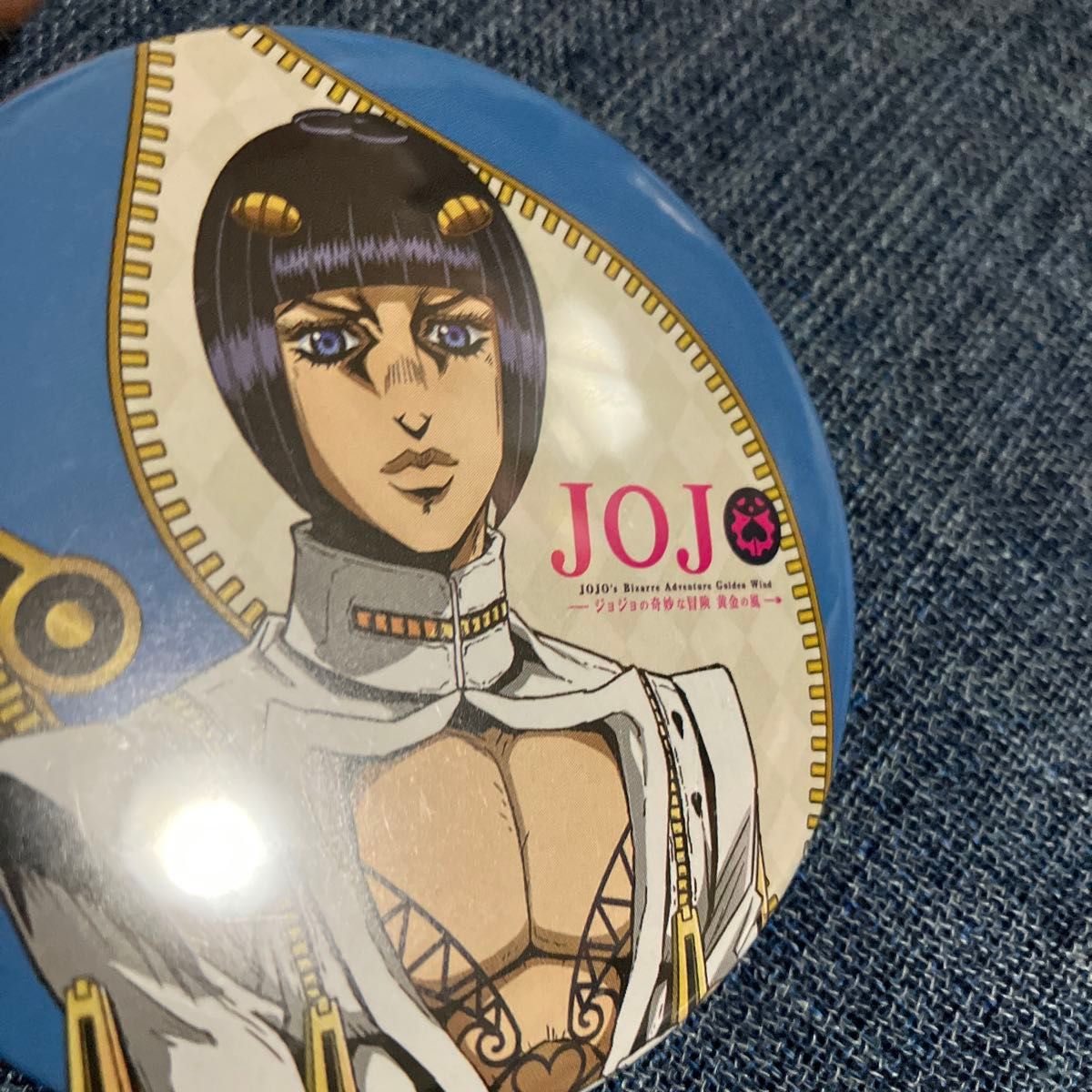 ジョジョの奇妙な冒険 第五部 黄金の風 in J-WORLD TOKYO 缶バッジ