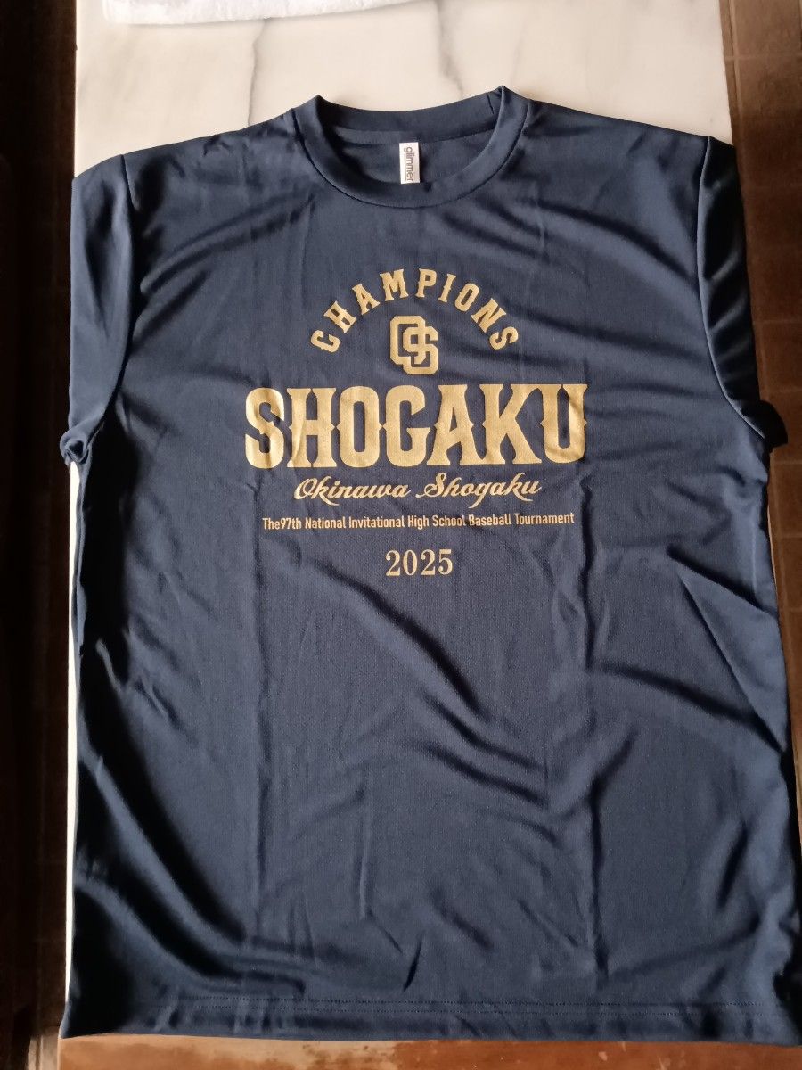 2025センバツ高校野球出場記念Tシャツ 沖縄尚学野球部 LLサイズ