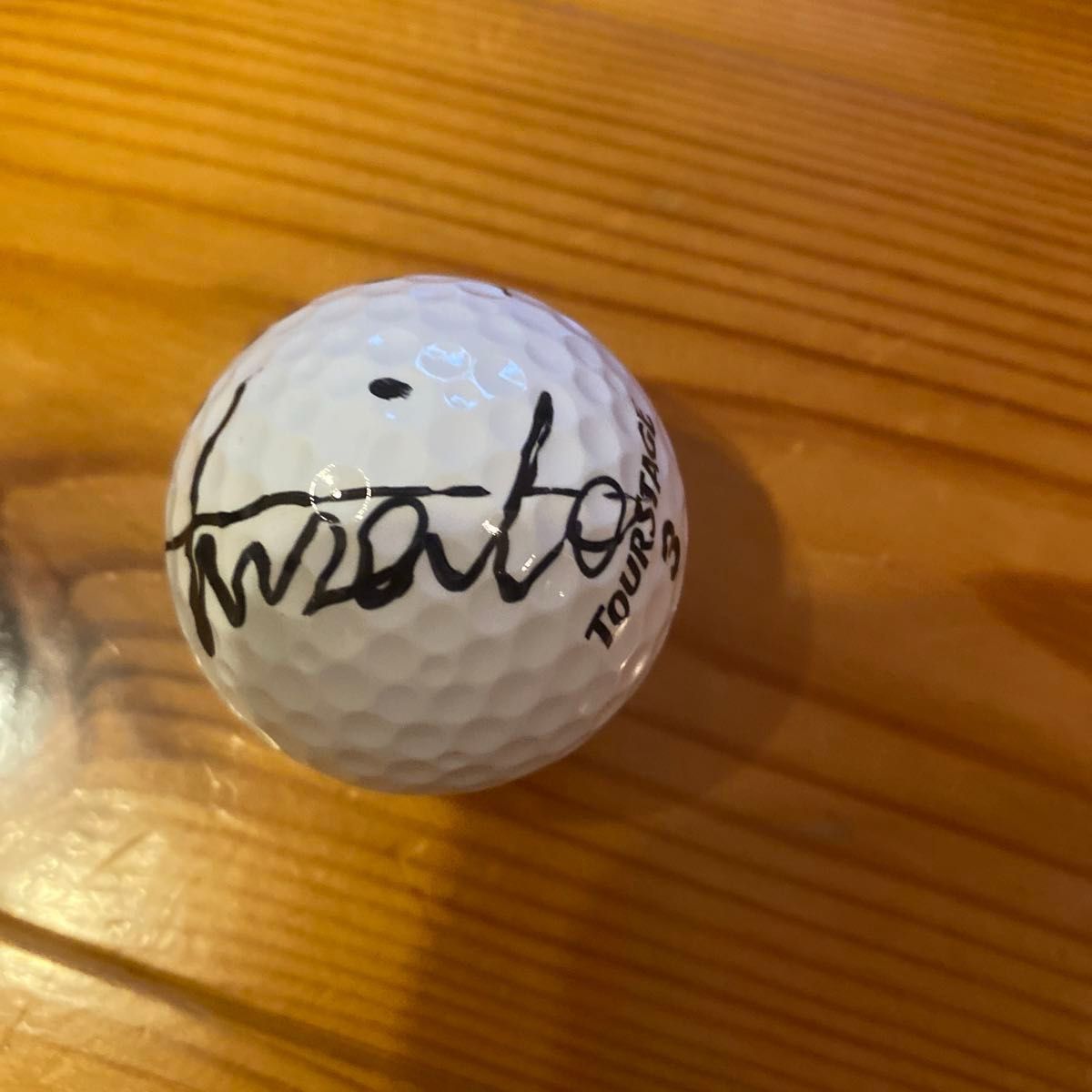 岩井千怜プロ直筆サインボール 女子プロゴルフ 現品限り 直筆サイン