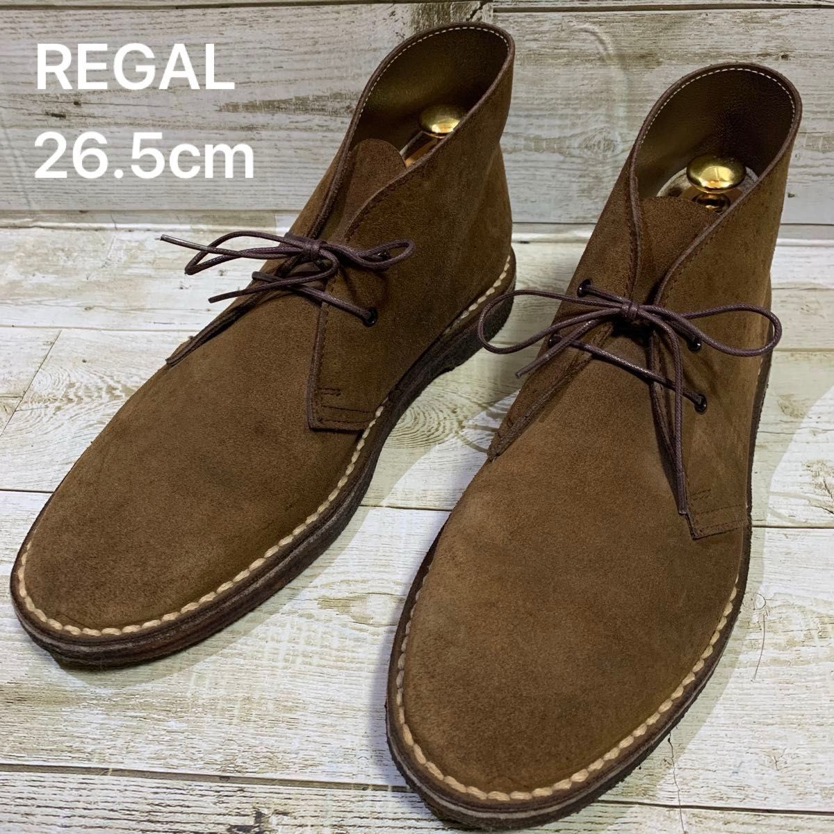 REGAL リーガル 26 5cm チャッカブーツ ブラウン JA93｜Yahoo!フリマ
