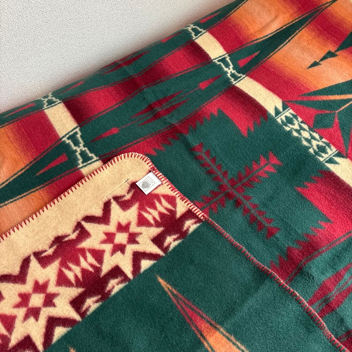 ラルフローレン 希少 ウールブランケット RALPH LAUREN ネイティブ