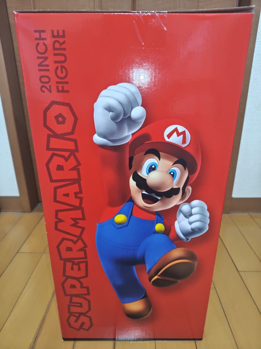 新品未開封 20インチ フィギュア マリオ スーパーマリオ 約50cm 超特大