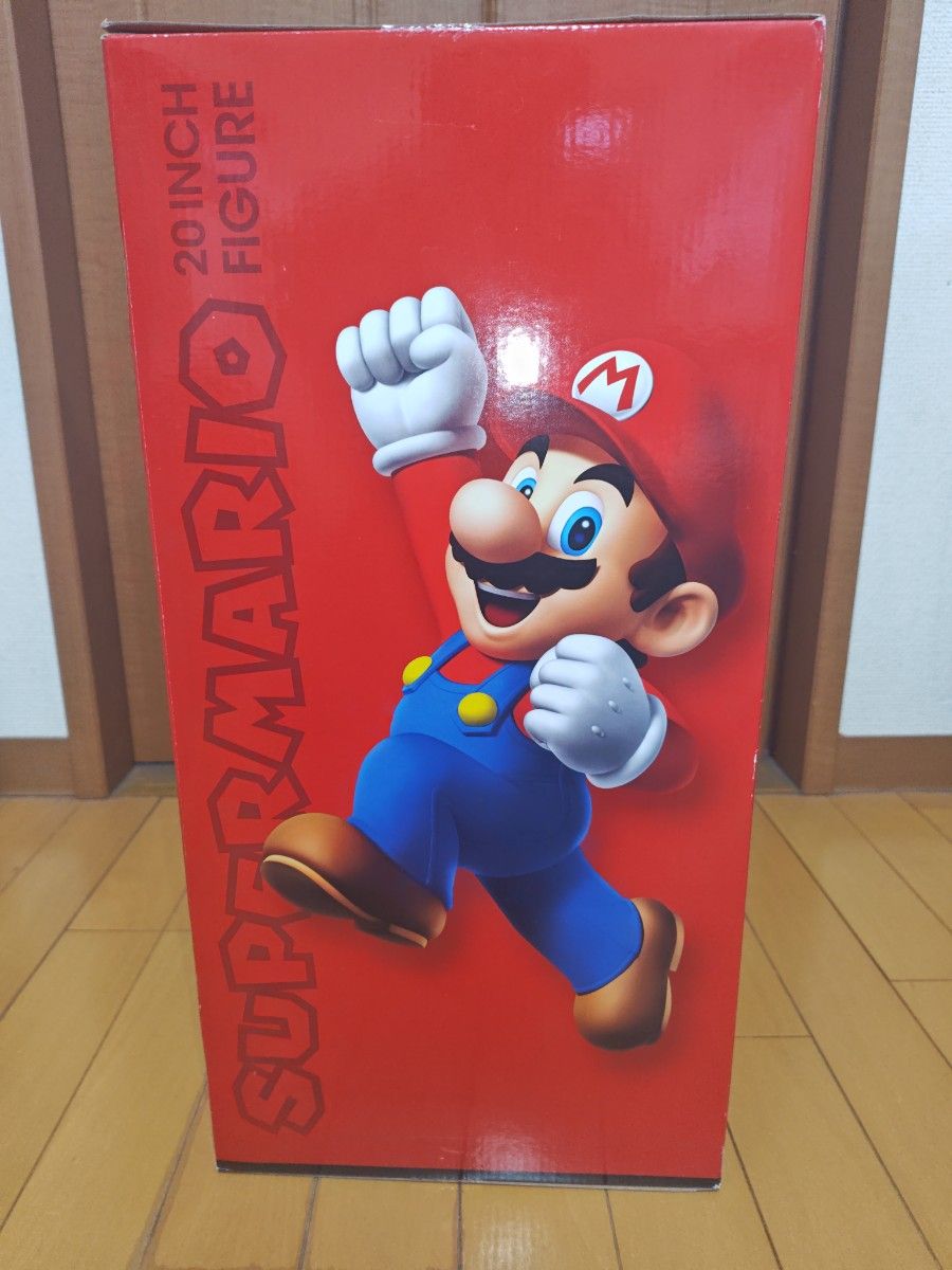 ゆっさん【新品・未開封】スーパーマリオ 20インチフィギュア 新品未