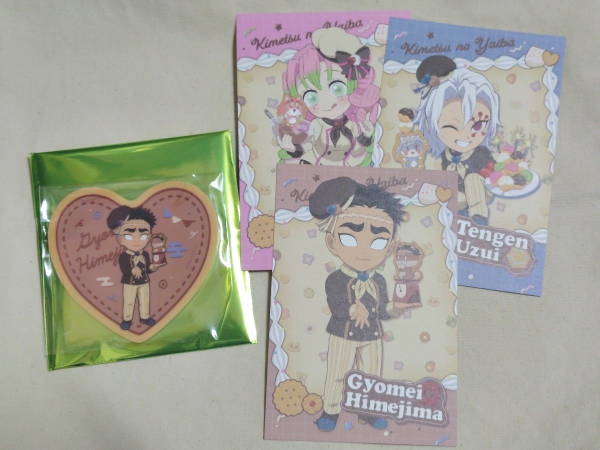 鬼滅の刃 ufotableカフェ ポストカード アクリルコースター｜Yahoo