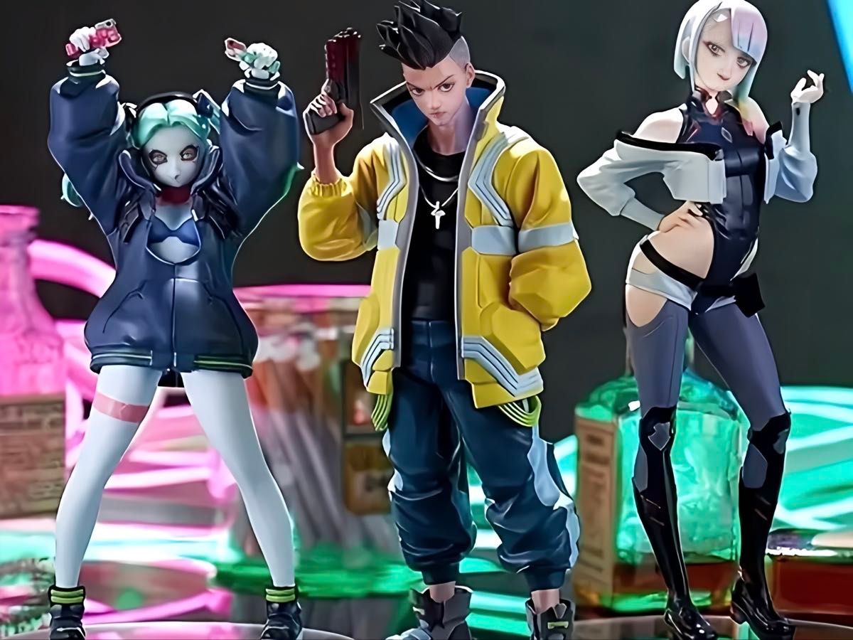 新品】サイバーパンク エッジランナーズ デイビッド×レベッカ×ルーシー