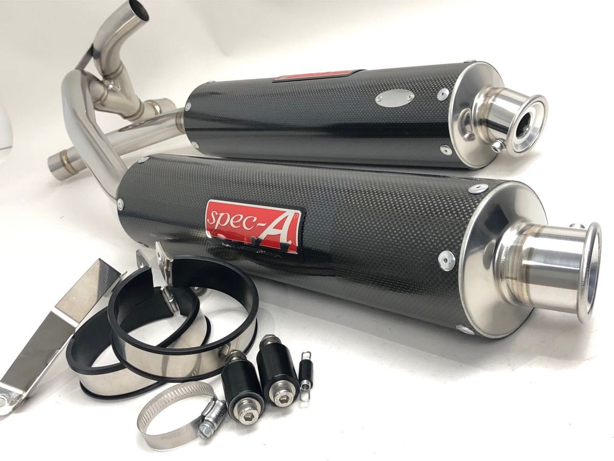 ホーネット250 ヤマモトレーシング 2本出しマフラースペックA スリップ