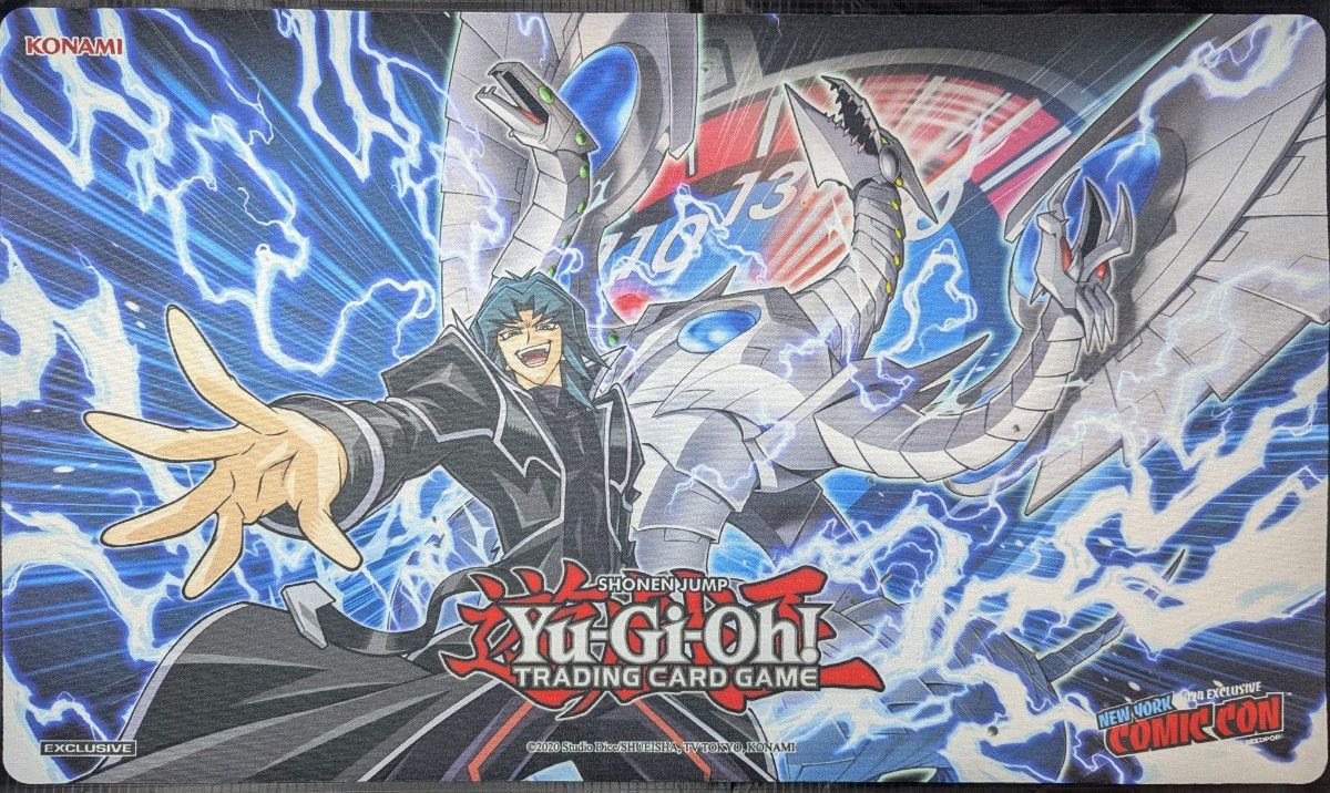 遊戯王 プレイマット ヘルカイザー リミッター解除 海外 サイバー