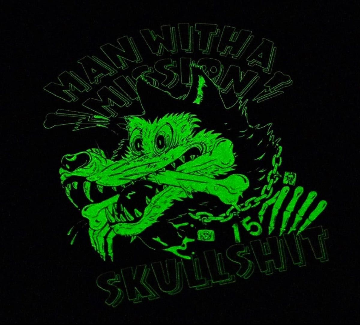 MAN WITH A MISSION SKULLSHIT コラボ Tシャツ Mサイズ ロングTシャツ
