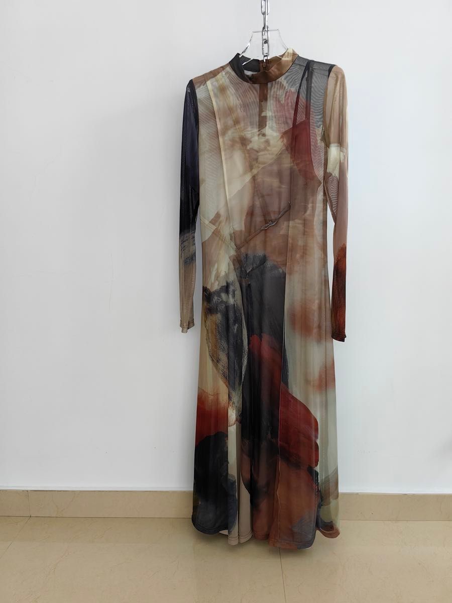 Ameri ELIZABETH STAINED GLASS SHEER DRESS｜Yahoo!フリマ（旧PayPay