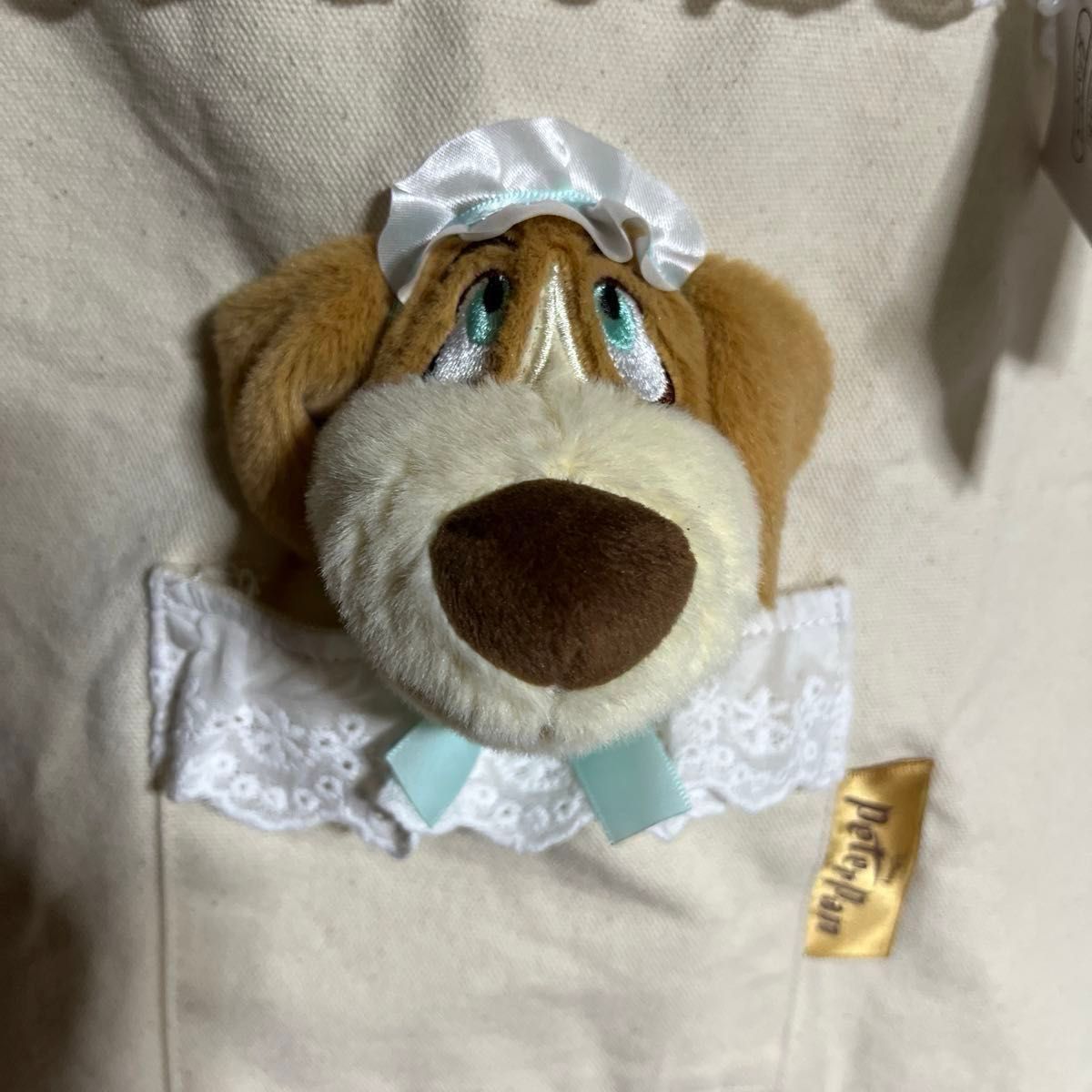 新品未使用タグ付き】ピーターパン ナナ 希少トートバッグ ディズニー