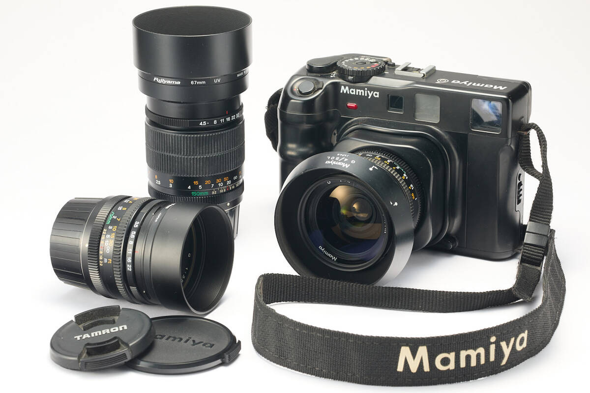 Yahoo!オークション - New Mamiya 6 マミヤ6 レンズ3本セット 実用品