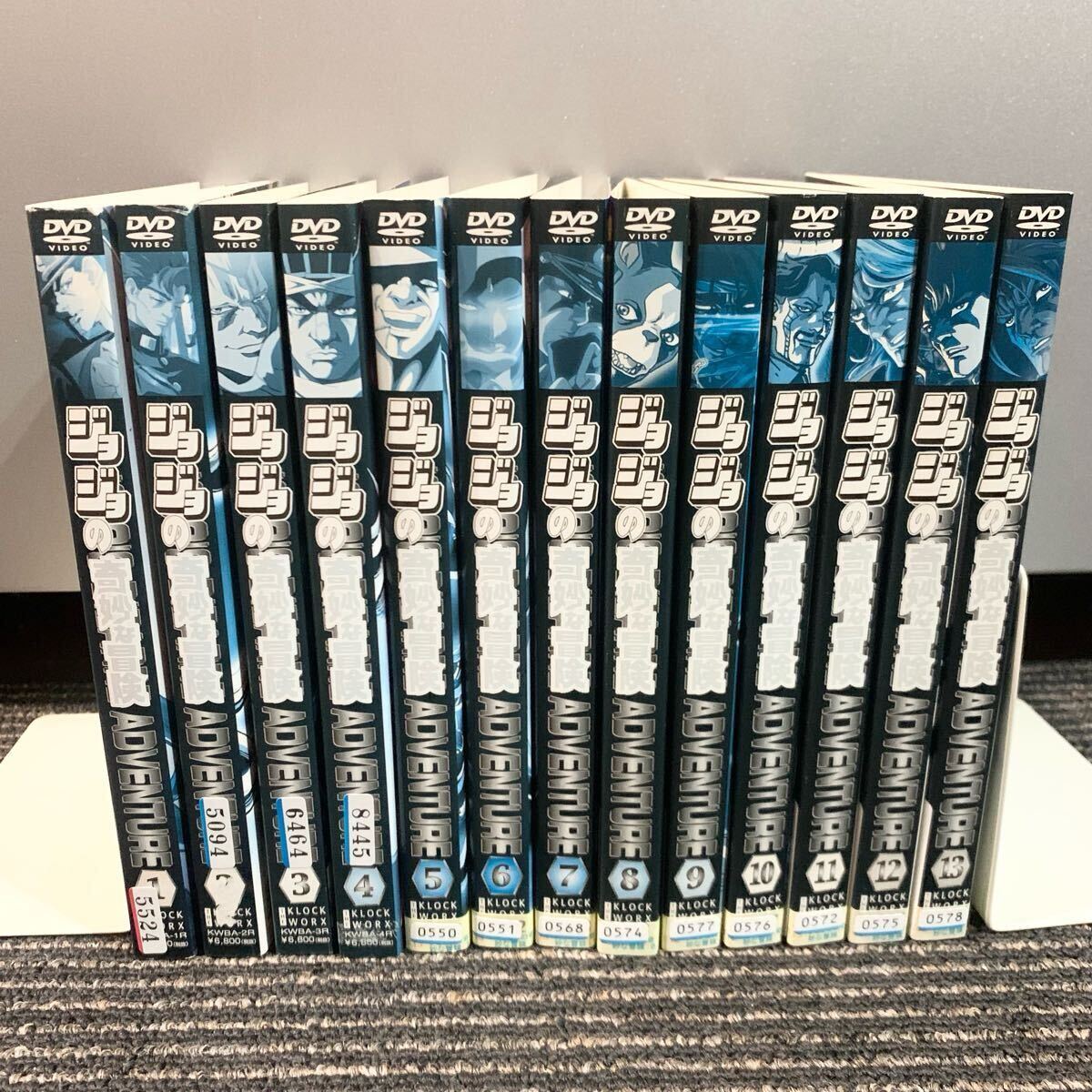 ジョジョの奇妙な冒険 ADVENTURE OVA版 DVD 全13巻 全巻セット アニメ