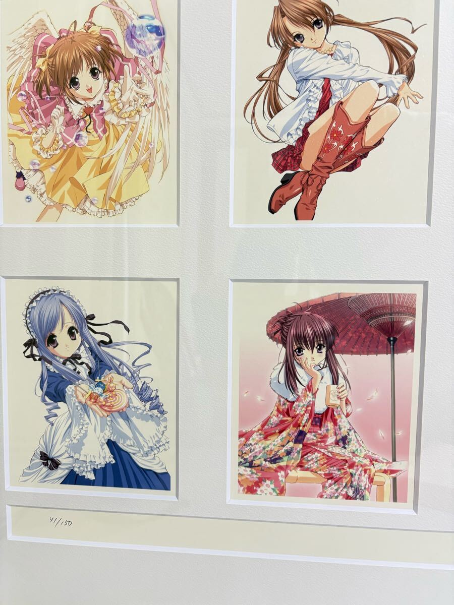 ☆極美品12人集合 Ⅱ ミクスドメディア天広直人 アールビバン絵画