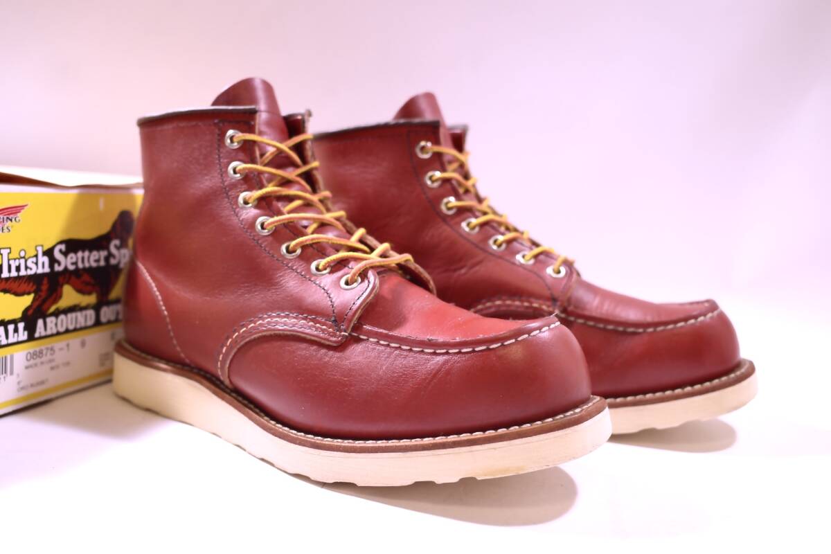 Yahoo!オークション - 極上革質 RED WING 四角犬タグ復刻/23年製 8875