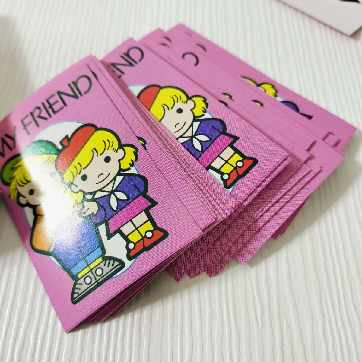 ビンテージ 児童用トランプ ミニ トランプ 未使用品 [外人キッズペア