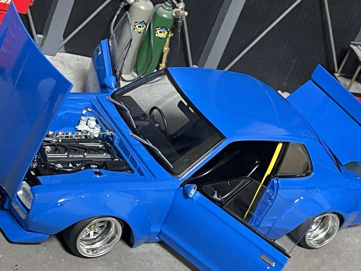 Yahoo!オークション - 1/18 Aa ハコスカ シャコタンブギじゅんちゃん仕