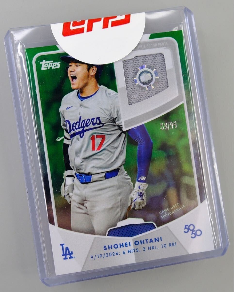 Yahoo!オークション - 【7】99枚限定 2024 大谷翔平 Topps Chrome 50/5
