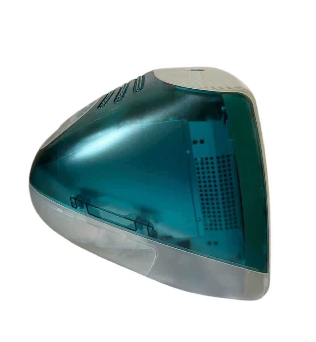 Yahoo!オークション - Apple iMac G3 初代 スケルトンブルー デスクト