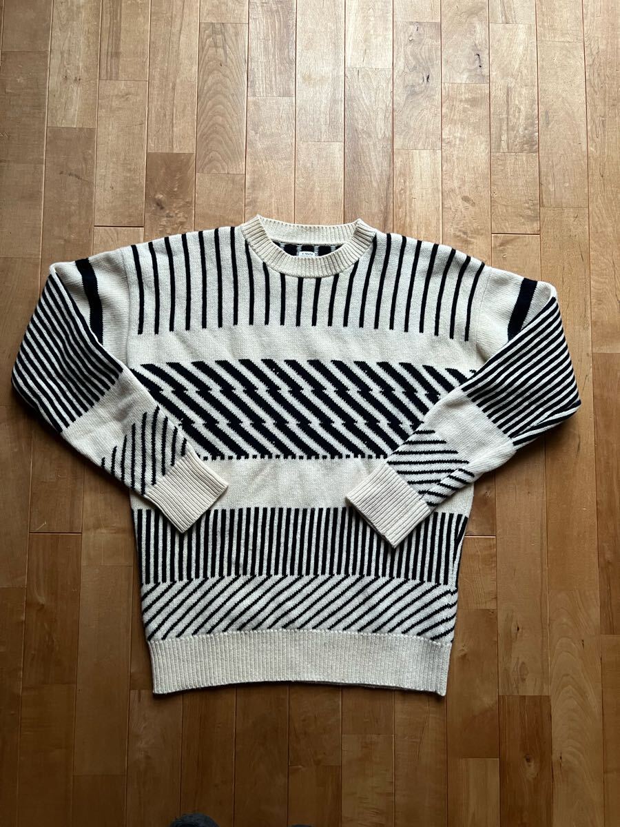 E TAUTZ イートウツ FAIRISLE CREWNECK フェアアイル クルーネック