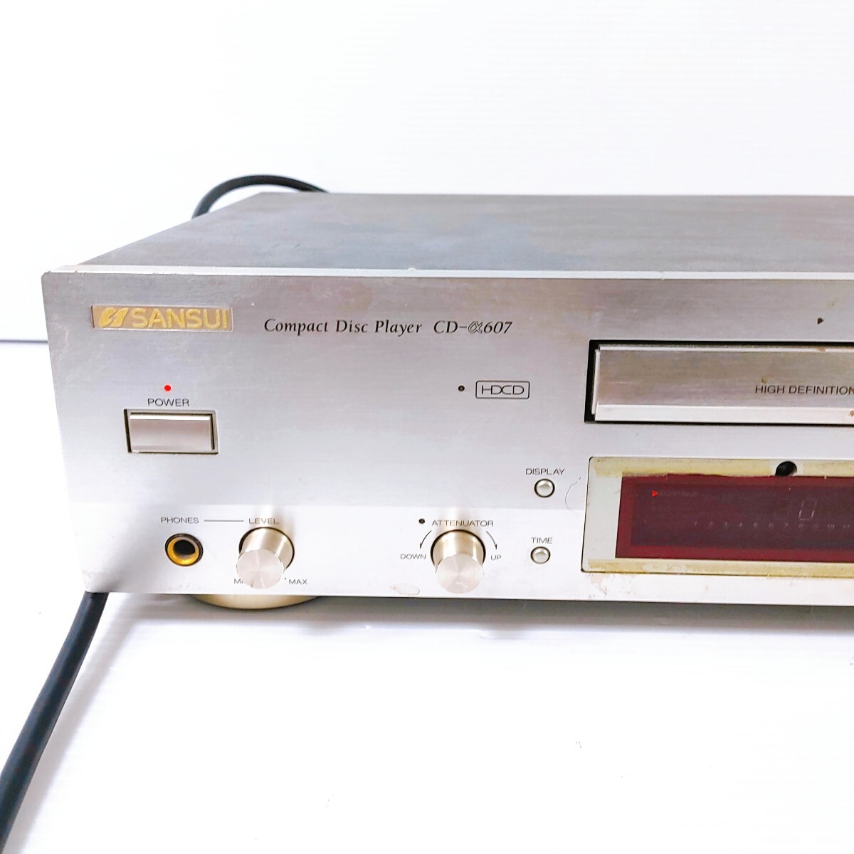 Sansui 山水 CD-α607 CDプレイヤー ジャンク品｜Yahoo!フリマ（旧