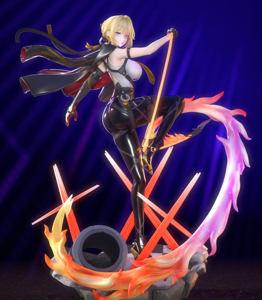 Yahoo!オークション - ガレージキット 1/7 ゼンレスゾーンゼロ イヴリ