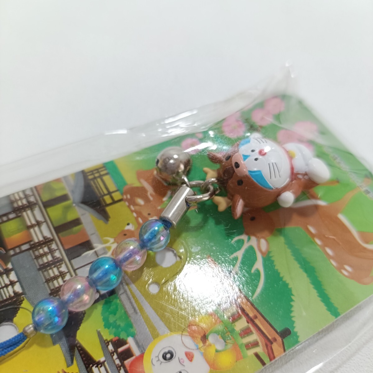 エポック社 どこでもドラえもん 奈良限定 鹿 かぶりもの ビーズ 根付け