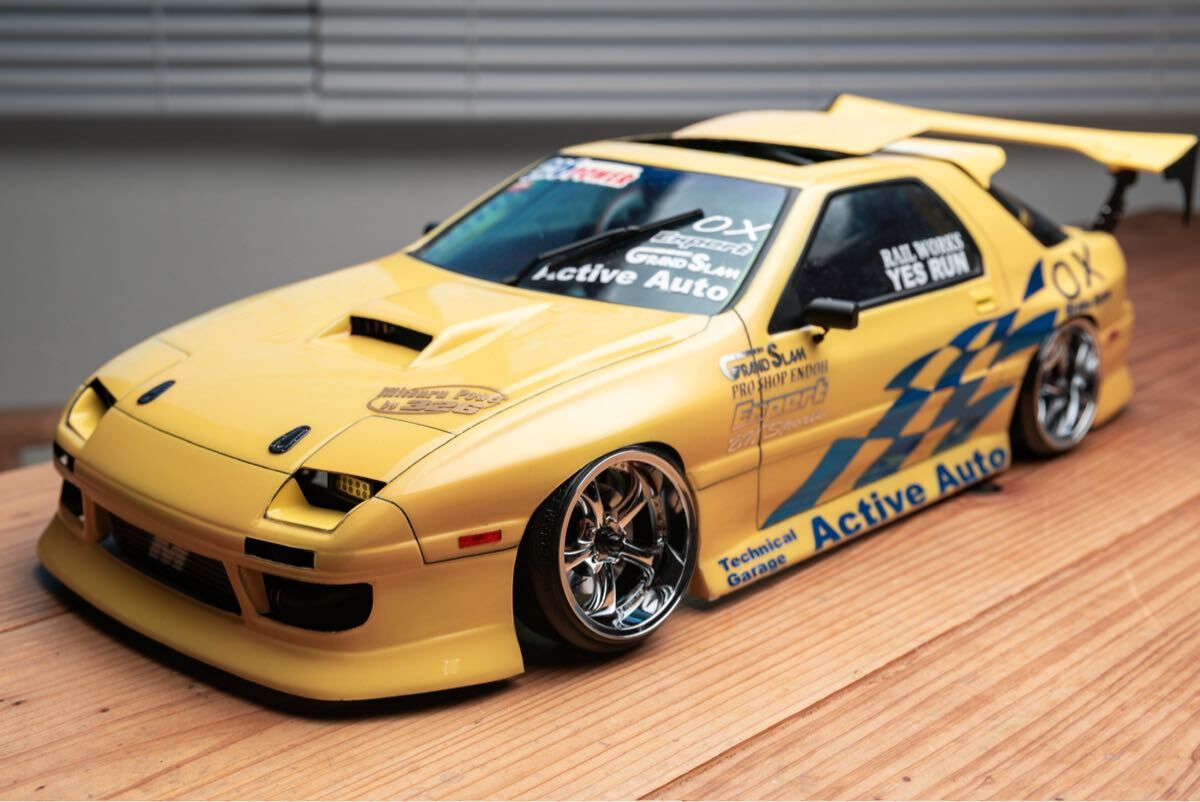 Yahoo!オークション - 1/10 パンドラRC製 326POWER FC3S RX-7 ボディ |