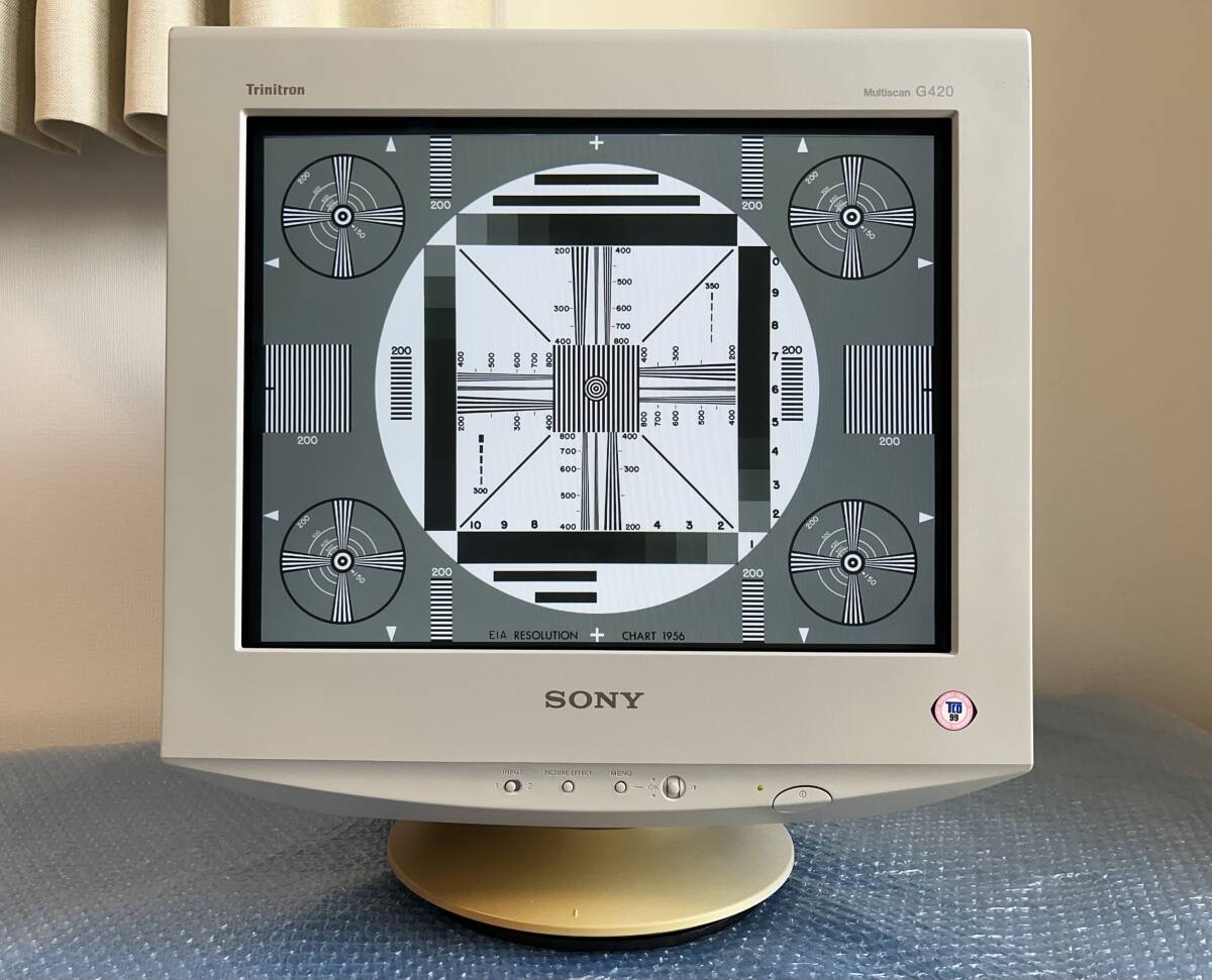 Yahoo!オークション - 動作品 Sony「CPD-G420」オペレーションタイム 2