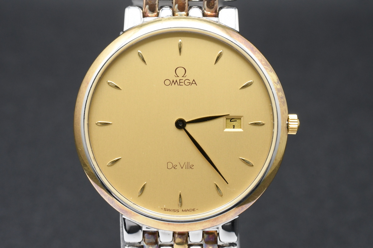 Yahoo!オークション - ジャンク OMEGA De Ville Ref 396.2379 Cal 1379