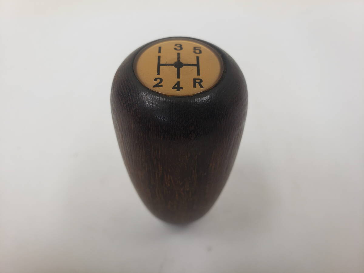 GC110 純正木製シフトノブ ハコスカケンメリ木製シフトノブ 当時物