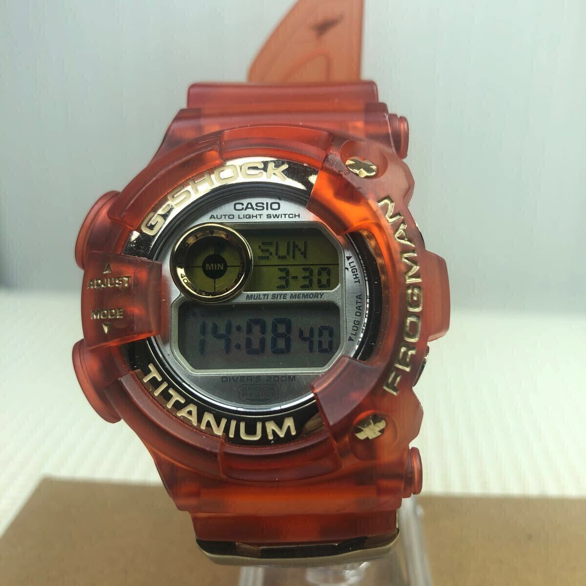 Yahoo!オークション - 美品 CASIO G-SHOCK FROGMAN DW-9901WC カスタム