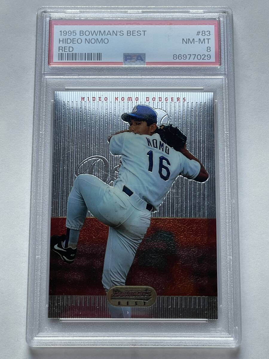 Yahoo!オークション - 1995年 Bowman's Best Red 野茂英雄 Nomo Hideo