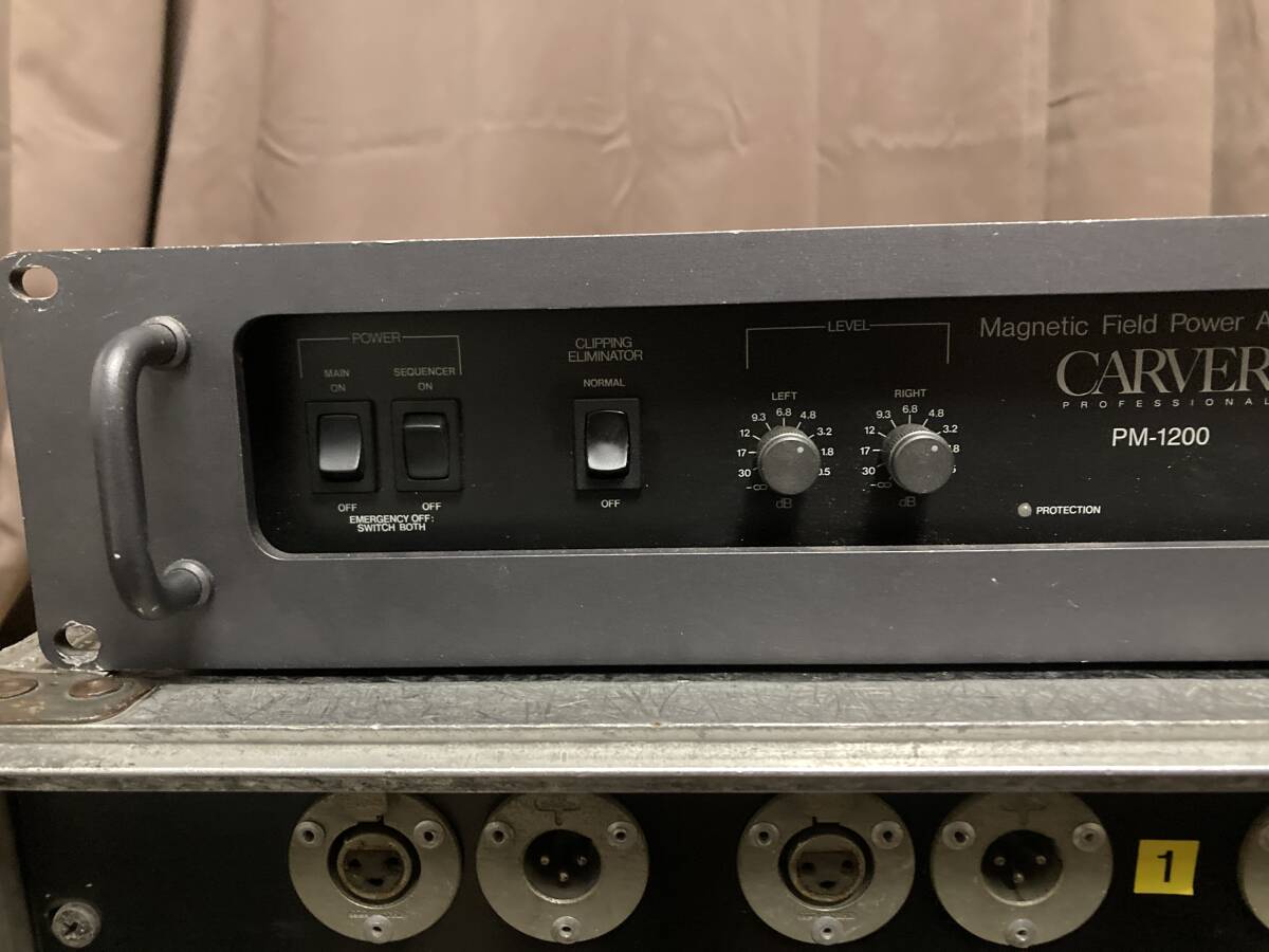 送料無料] [中古動作品] CARVER PM-1200 定価30万円 Magnetic Field