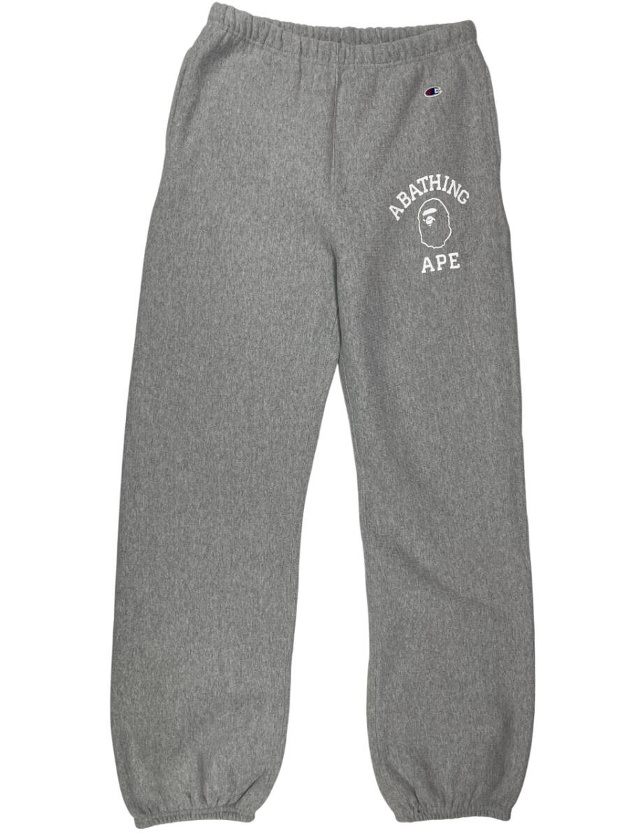 美品 A BATHING APE × Champion Reverse Weave siz XL （約76～92cm