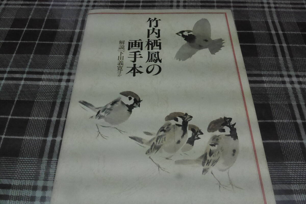 絶版 希少 竹内栖鳳の画手本 解説 下田義寛ほか 1978年グラフィック社