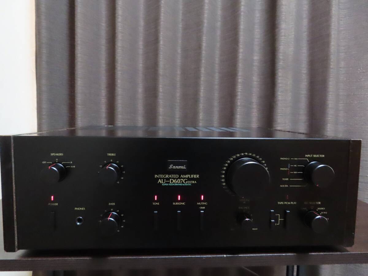Yahoo!オークション - SANSUI プリメインアンプ AU-D607G EXTRA【修理