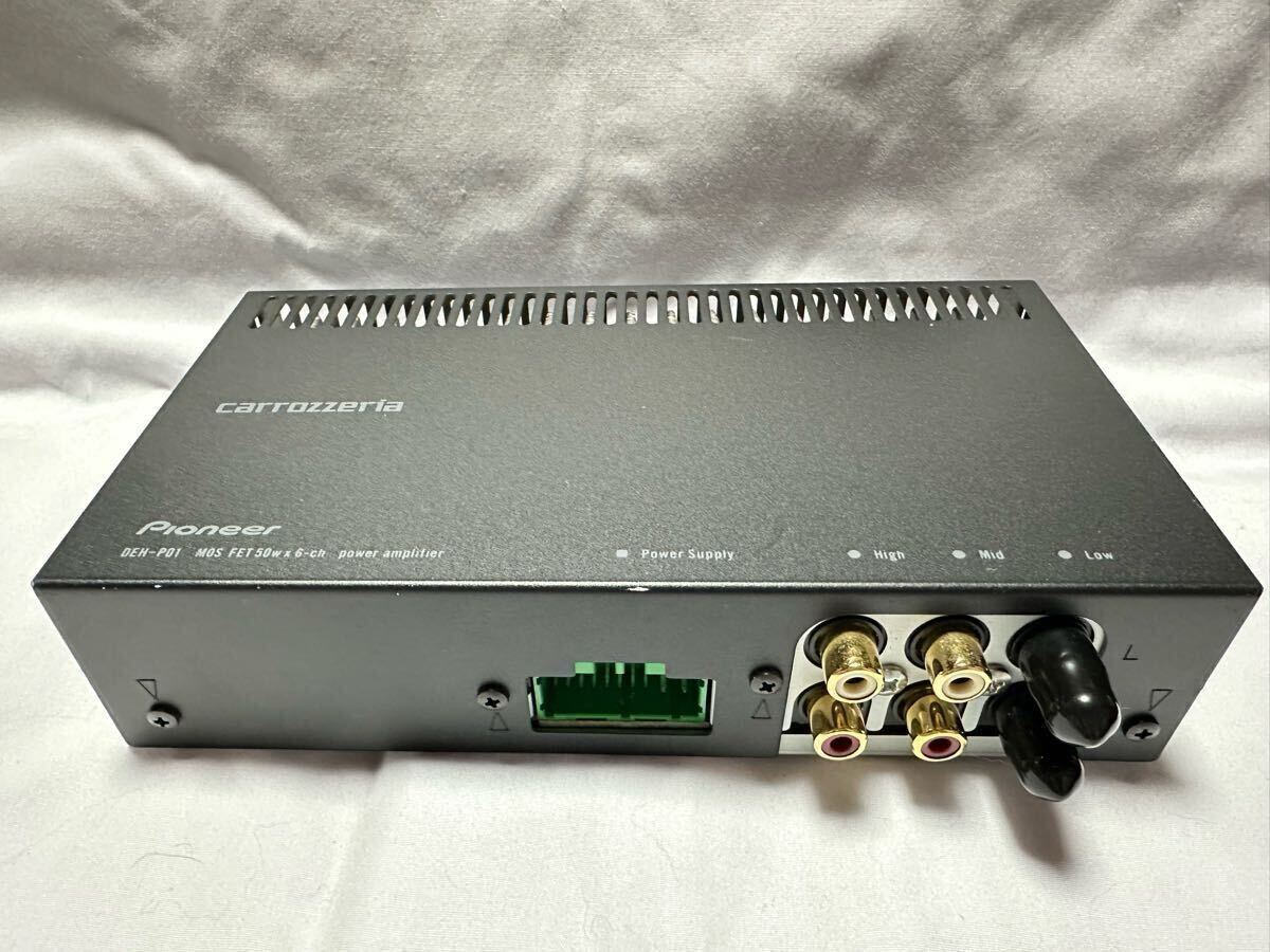 Pioneer carrozzeria DEH‐P01専用 6chアンプ Pioneer carrozzeria DEH