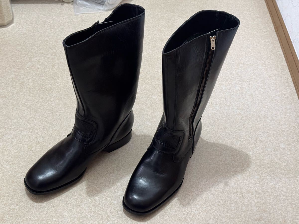 king crown 25 5cmキングクラウンブーツ 半長靴 白バイ 特攻｜Yahoo