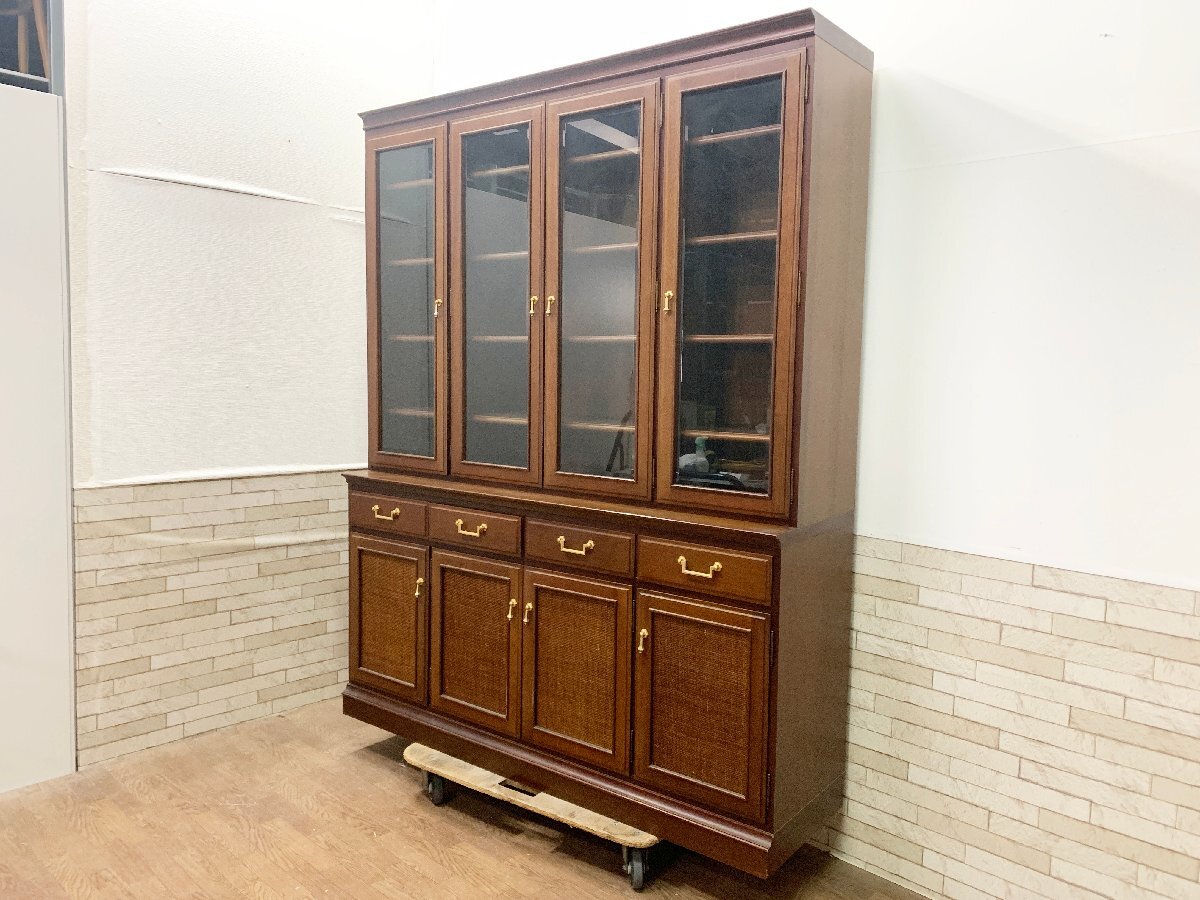 Yahoo!オークション - maruni マルニ木工 地中海シリーズ 食器棚 カッ