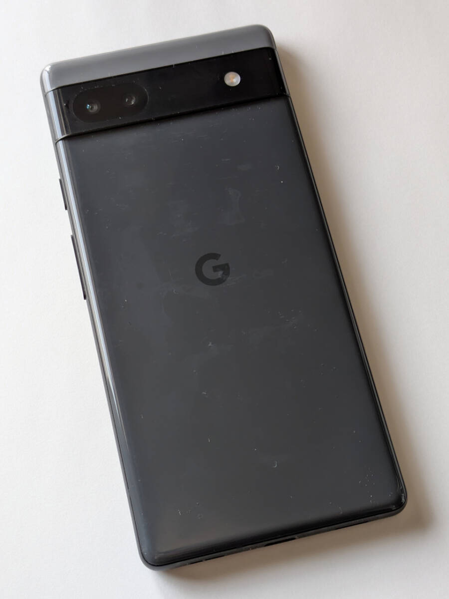 Google Pixel6a 画面割れジャンク チャコール ジャンク Google Pixel6a