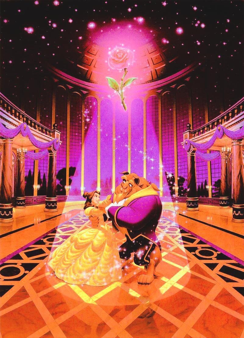 ディズニー美女と野獣⁄シルクスクリーン